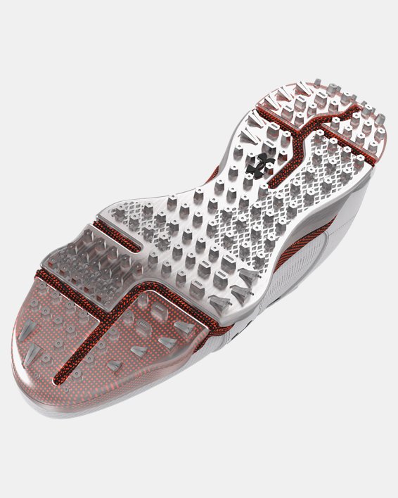 Men's UA HOVR™ Tour Spikeless Wide (E) Golf Shoes in Gray image number 4